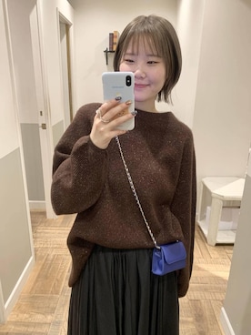 Moekaさん(レディース・162cm)の冬コーディネート