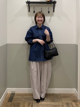 Moekaさん（レディース・162cm）の春コーディネート