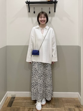 Moekaさん（レディース・162cm）の冬コーディネート