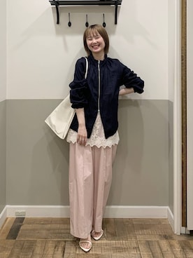 Moekaさん（レディース・162cm）の春コーディネート