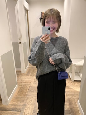 Moekaさん(レディース・162cm)の冬コーディネート