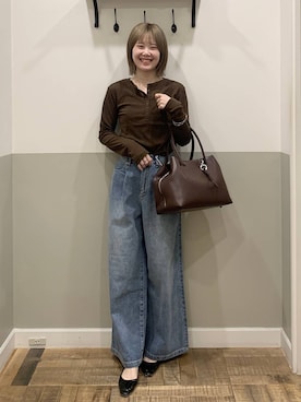 Moekaさん(レディース・162cm)の秋コーディネート
