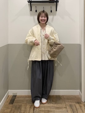 Moekaさん（レディース・162cm）の冬コーディネート