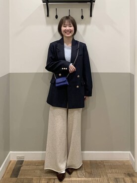 Moekaさん(レディース・162cm)の冬コーディネート