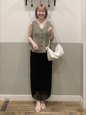 Moekaさん（レディース・162cm）の夏コーディネート