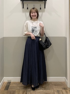 Moekaさん(レディース・162cm)の春コーディネート