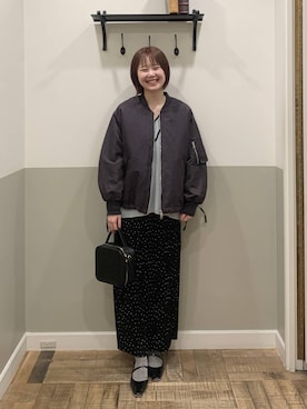 Moekaさん（レディース・162cm）の冬コーディネート