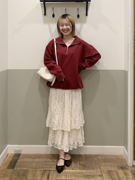 Moekaさん（レディース・162cm）の秋コーディネート