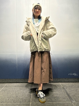 「adidas by Stella McCartney（アディダスバイステラマッカートニー）のアイテム（スニーカー）」を使った、YIさん（レディース・160cm）の秋コーディネート