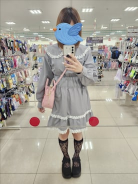 「merry jenny（メリージェニー）のアイテム」を使った、みさん（骨格ストレート・レディース・156cm）の冬コーディネート