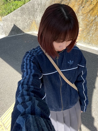 アディダスオリジナルス　デニム Japona トラックジャケット　あのちゃん着用 アディダスオリジナルス デニム Japona トラックジャケット あの