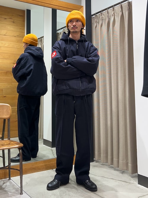 【ネイビー】new basic DRY WOOL SLACKS PANTS セール】new basic DRY WOOL SLACKS PANTS（その他パンツ）｜URBAN