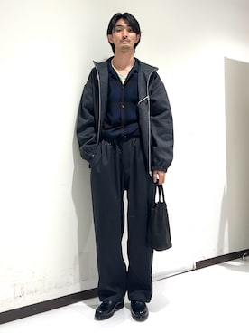 「URBAN RESEARCH」｜「アイテム（ブルゾン）」を使った、rikutoさん（メンズ・174cm）の秋コーディネート