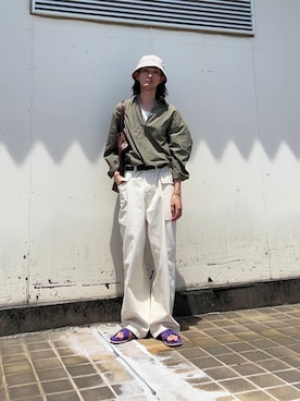 rikutoさん（メンズ・174cm）の夏コーディネート