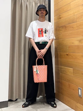 「BROOKS BROTHERS（ブルックスブラザーズ）のアイテム」を使った、rikutoさん（メンズ・174cm）の夏コーディネート
