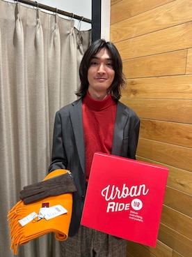 「ur_welcomeありがとうに会いに行く。」｜rikutoさん（メンズ・174cm）の冬コーディネート