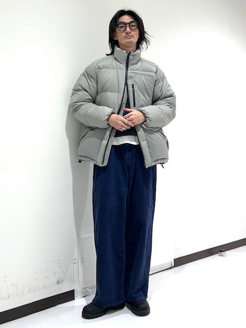 NANGA×URBAN RESEARCH ミドル丈ダウンジャケット M ブラック NANGA × URBAN RESEARCH ダウンジャケット ブラック メンズ