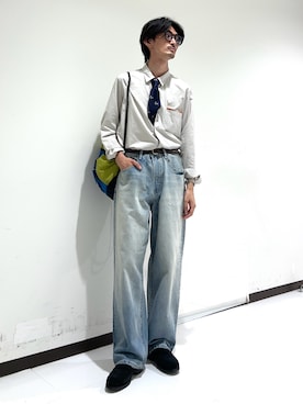 「アイテム（フォーマルスーツ/小物）」を使った、rikutoさん（メンズ・174cm）の秋コーディネート