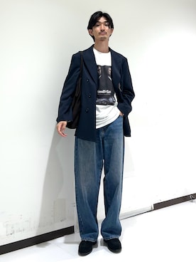 「URBAN RESEARCH（アーバンリサーチ）のMorphee　3WAY LARGE TOTE（トートバッグ）」を使った、rikutoさん（メンズ・174cm）の秋コーディネート