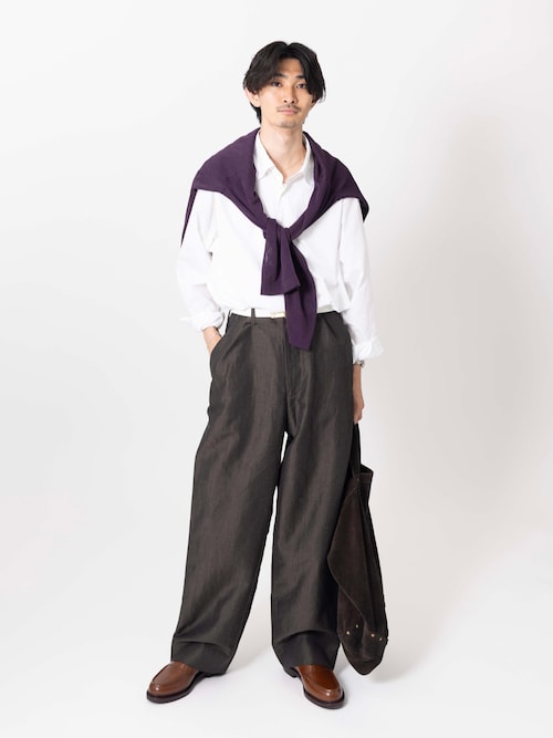 セール】new basic WOOL LINEN TROUSER（その他パンツ）｜URBAN