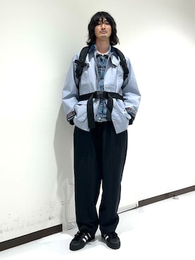 「URBAN RESEARCH（アーバンリサーチ）のアイテム（バックパック/リュック）」を使った、rikutoさん（メンズ・174cm）の冬コーディネート