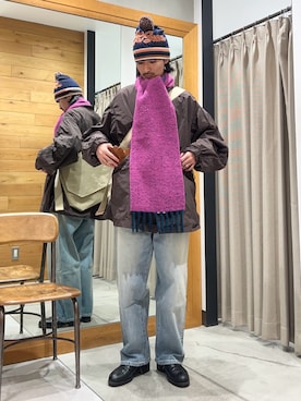 rikutoさん（メンズ・175cm）の春コーディネート