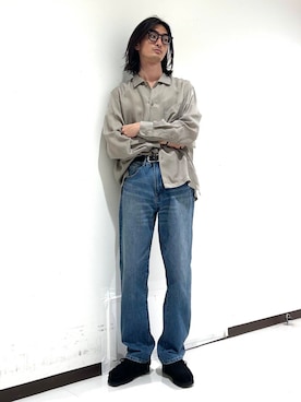 「アイテム（その他シューズ）」を使った、rikutoさん（メンズ・174cm）の夏コーディネート