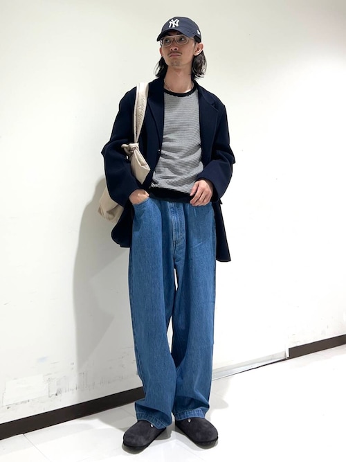 FARAH ワイドデニム ワイドパンツ バギーパンツ BaggyPants 36 FARAH / Baggy Pants | ワイドシルエットのデニムバギーパンツ