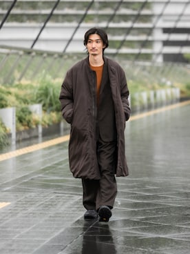 「アイテム（その他アウター）」を使った、rikutoさん（メンズ・174cm）の秋コーディネート