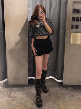 豊田朱莉さんのコーディネート