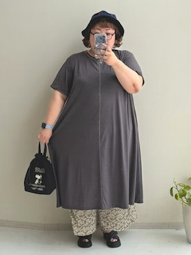 nunu＊さん（レディース・160cm）の夏コーディネート