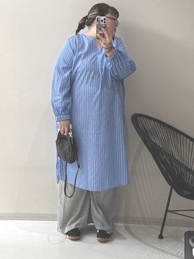 nunu＊さん（レディース・160cm）の冬コーディネート