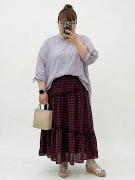 nunu＊さん（レディース・160cm）の夏コーディネート