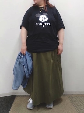 「nissen（ニッセン）のアイテム（ジャケット/アウター）」を使った、nunu＊さん（レディース・160cm）の春コーディネート