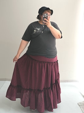 「nissen（ニッセン）のアイテム」を使った、nunu＊さん（レディース・160cm）の夏コーディネート