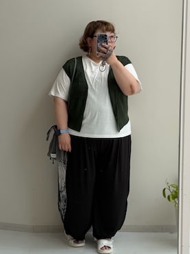 nunu＊さん（レディース・160cm）の夏コーディネート
