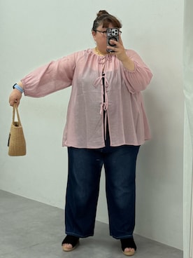 nunu＊さん（レディース・160cm）の夏コーディネート