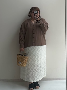 nunu＊さん（レディース・160cm）の夏コーディネート