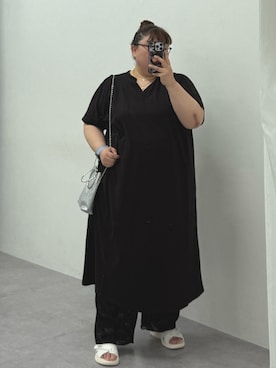 nunu＊さん（レディース・160cm）の夏コーディネート