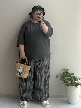 nunu＊さん（レディース・160cm）の夏コーディネート