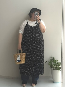 nunu＊さん（レディース・160cm）の夏コーディネート