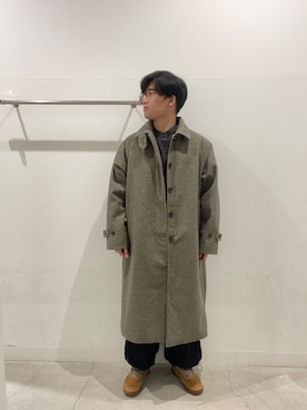 「SENSE OF PLACE by URBAN RESEARCH（センスオブプレイスバイアーバンリサーチ）のアイテム（シャツ/ブラウス）」を使った、yujiさん（メンズ・178cm）の秋コーディネート