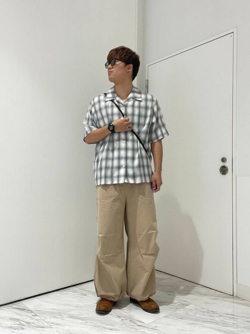 ベイカーワイドパンツ