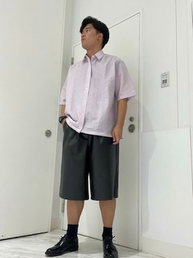 「アイテム（その他シューズ）」を使った、yujiさん（メンズ・178cm）の夏コーディネート