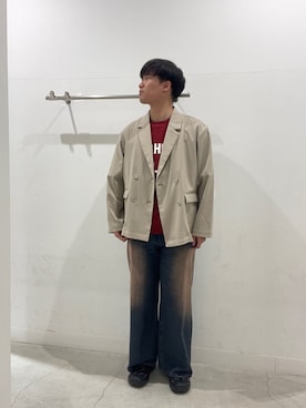 yujiさん（メンズ・178cm）の春コーディネート