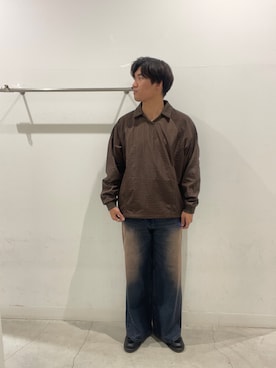 「アイテム（その他トップス）」を使った、yujiさん（メンズ・178cm）の秋コーディネート