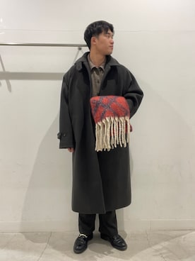 「アイテム（テーラードジャケット）」を使った、yujiさん（メンズ・178cm）の冬コーディネート