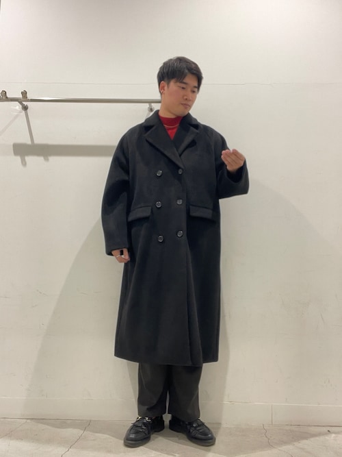 セール】ウールブレンドダブルロングコート（その他アウター）｜SENSE