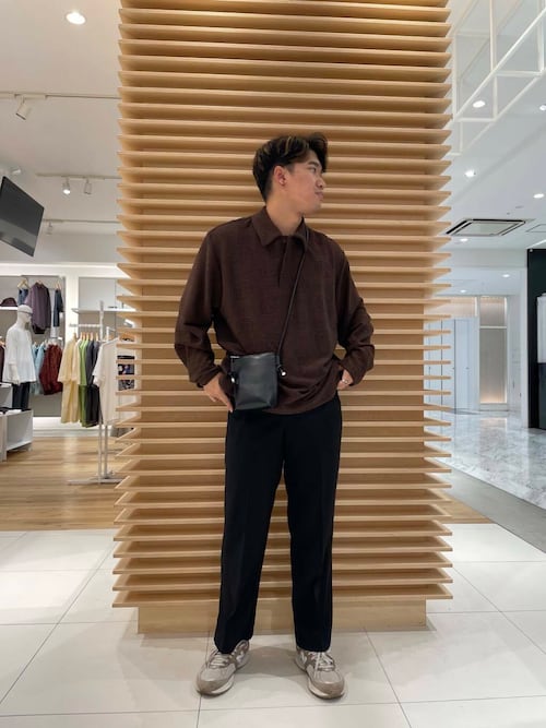 セール】シアーペイズリーポロシャツ（ポロシャツ）｜SENSE OF PLACE