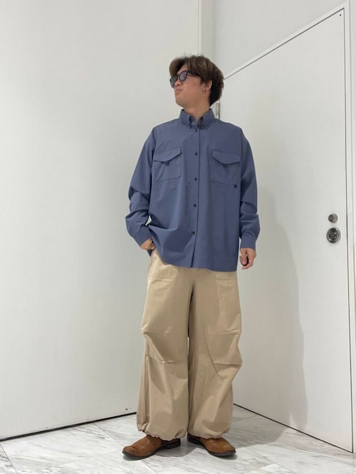 リップストップフィッシングシャツ